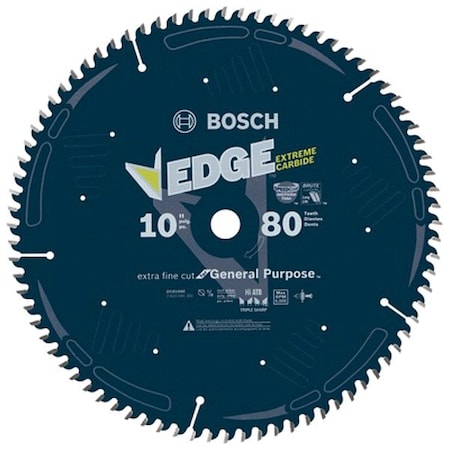 Bosch 10" X 80T EXTRA FINE FINISH CD DCB1080