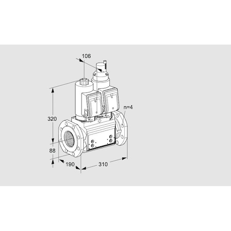 Honeywell Kromschroder VCS7T80A05NLQSRB/PPPP/MMMM KS88205022