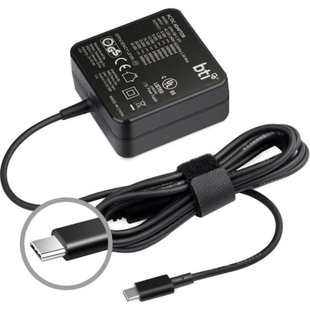 Battery Technology REPLACEMENT AC ADAPTER FOR DELL CHROMEBOOK 11 G6 EDUCATION EDITION, 11A G6, 850 LA65NM170-BTI