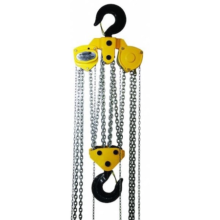 Oz Lifting Products Manual Chain Hoist, 40 ft Chain L OZ200-40CHOP