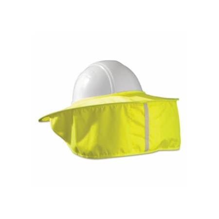 Occunomix Stow Away Hard Hat Shade, For Most Hard Hats including Full Brim, One Size, Yellow 561-899-HVYS
