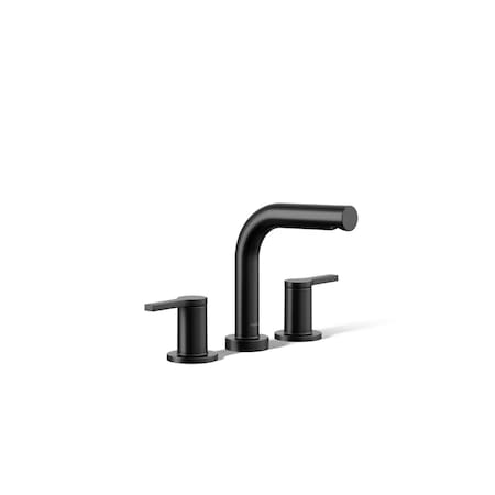 Kohler Elate Deck-mount bath faucet trim T33969-4-BL