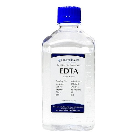 Growcells EDTA, 0.5M, pH 8.0, 1 x 1L MRGF-1202