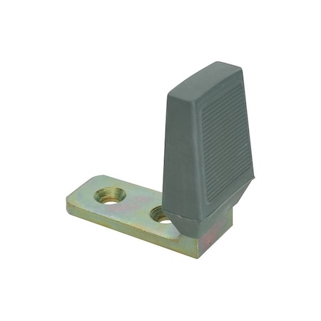 National Hardware V229 Series Door Stop, Rubber/Steel, Zinc N215-905