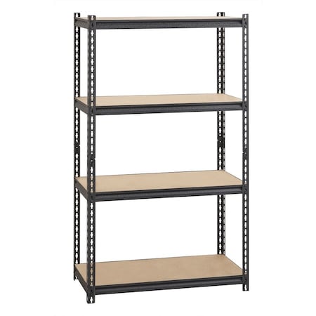 Lorell 2,300 lb Capacity Riveted Steel Shelving Recycled 59696