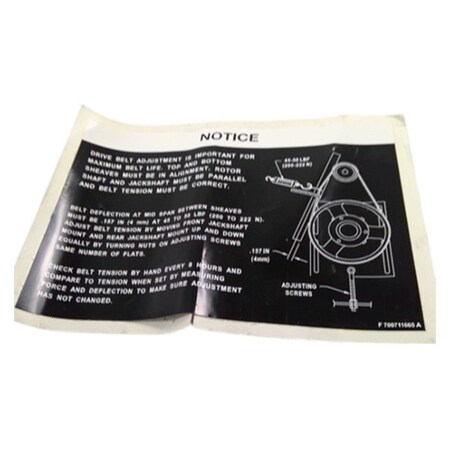 Agco DECAL, AGCO OEM 700711665 700711665