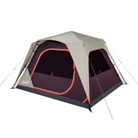 Coleman Skylodge 6-Person Instant Camping Tent - Blackberry 2207390