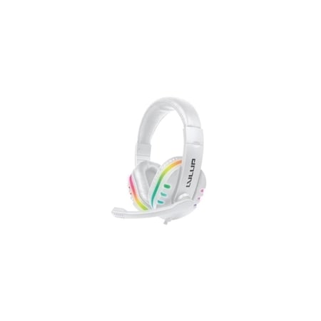 Vivitar Light Up Pro Gaming Headset in White LVLUP-HEADSET-WHT