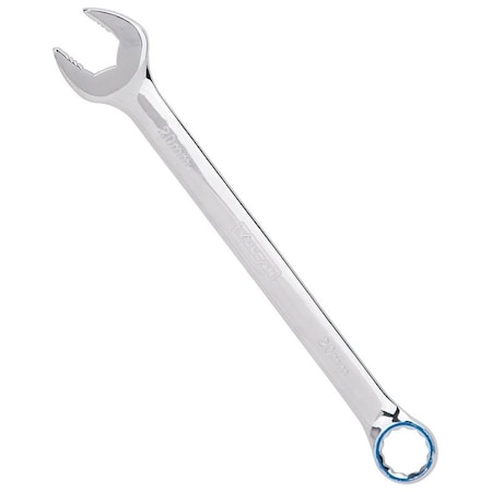 Vulcan Combination Wrench, Metric, 20 mm Head, Chrome Vanadium Steel, Silver, Round Handle MT65498103L