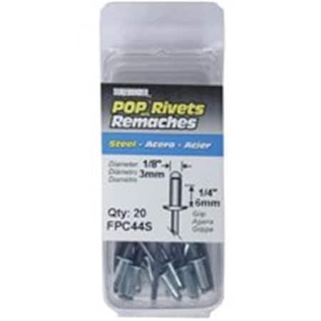 Fpc 44S 0.12 in. Steel Medium Rivet 6805923