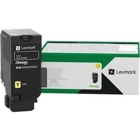 Lexmark CX735 Yellow Extra High Yield Return Program Toner Cartridge 16,200 Yield 81C1XY0