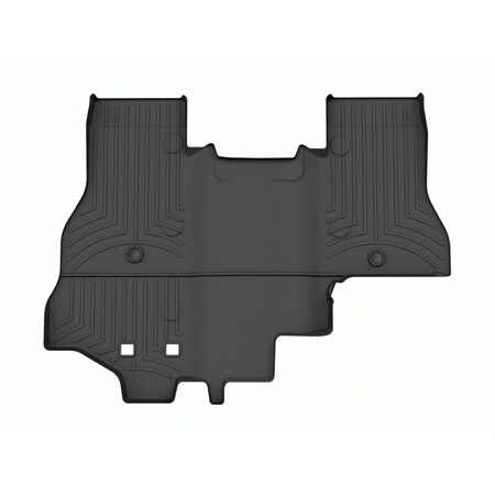 Weathertech Black, Rear FloorLiner for Vinyl Floors 4417662V