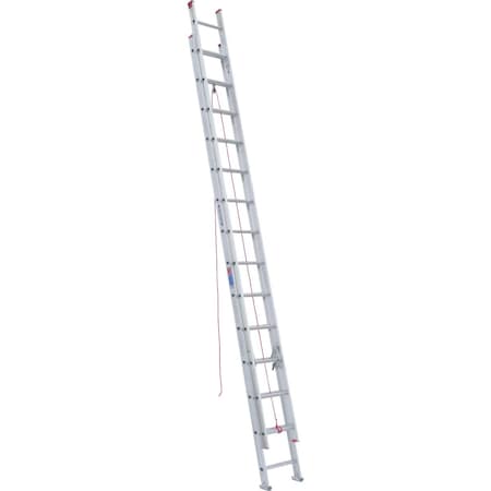 Werner 28 ' Aluminum Extension Ladder with 200 Lb. Load Capacity Type III Duty Rating D1128-2