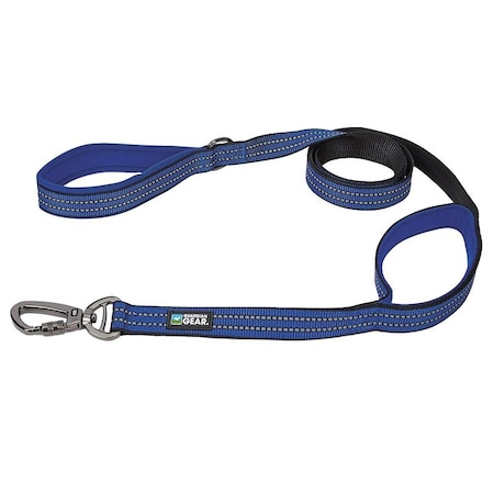 Guardian Gear Reflective Dog Leash, 6 ft L, Nylon Line, Blue, Fastening Method: Snap ZA5172 06 19