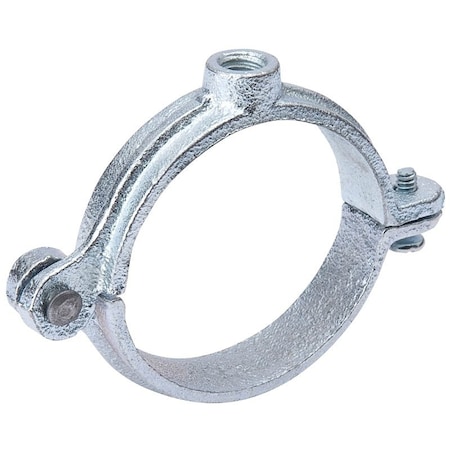 B & K Split Ring Hanger, 2 in Opening, Iron G72-200HC