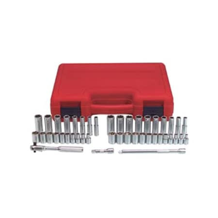 K-Tool International 1/4" Drive, 5/16" SAE Socket, 6 Points, Stnd 6Pt, 1/4"Dr, 5/16 KTI-21110