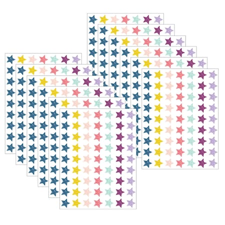 Teacher Created Resources Oh Happy Day Stars Mini Stickers, 377-Piece Set, 12PK 8337