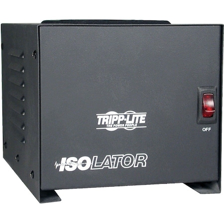 Tripp Lite Isolation Transformer, 1 kVA, 120V AC, 120V AC IS-1000