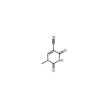 Ak Scientific 1-Methyl-2, 4-dioxopyrimidine-5-carbonitrile (100mg), CAS 7465-66-9 9115AE-100mg