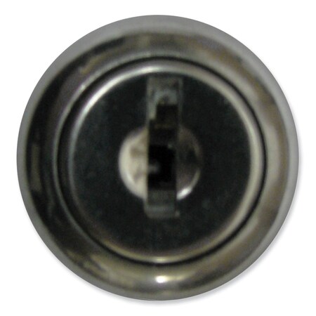 Bobrick 274-69 Lock and Key, 0.63in Wide, Silver 27469