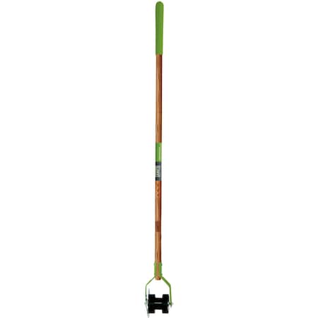 Ames Rotary Edger, Dual-Wheel, Hardwood Handle, Cushion Grip 2916000
