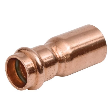 Nibco 1 in. FTG X 3/4 in. D Press Wrought Copper Reducing Coupling, 5PK CP-9008305PCU