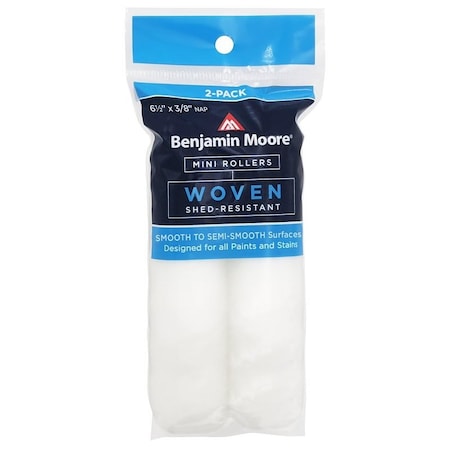 Premier Paint Roller ROLLER WV 6-1/2X3/8 in., 2PK U66303-018
