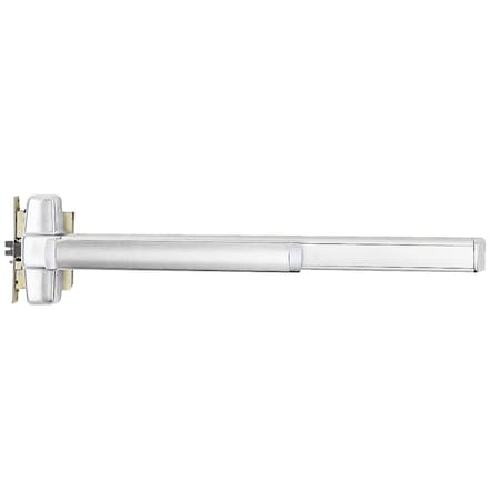 Von Duprin Grade 1 Fire Rated Mortise Exit Device, Wide Stile Pushpad, 36in, Passage Function, Lever with Escu 9875L-BE-06-F 3 26D LHR