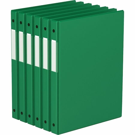 Davis Group Premium Economy, Round Ring, Binder, (Green, 5/8"), PK6 2300-04-06