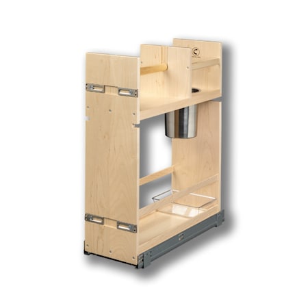 Century Components Signature Series Base Cabinet Organizer, 8.875 in. W Solid Maple SIGCO85PF