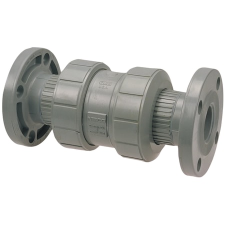 Nibco F51Bc-E 3 Flange Tu Ball Check Epdm CPVC MB819AF