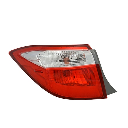 Tyc Capa Certified Tail Light Assembly 11-6640-00-9