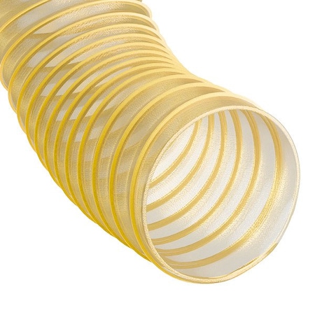 Hi-Tech Duravent Ducting Hose, 25 ft L, 10" Bend Radius 213110002625