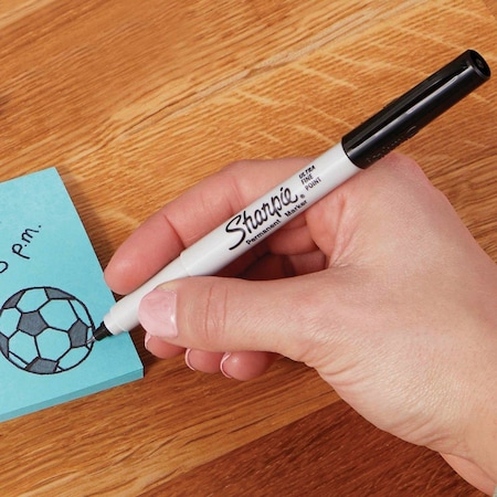 Sharpie Black Ultra Fine Point Permanent Marker 37101PP