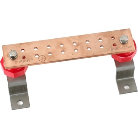 Hubbell Premise Wiring Busbar, Grounding and Bonding HBBB14210A