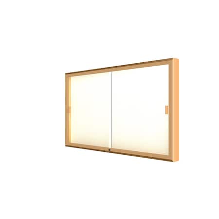 Ghent Wall Display Case 60x36x4, Plaque 88-3660PB-GD