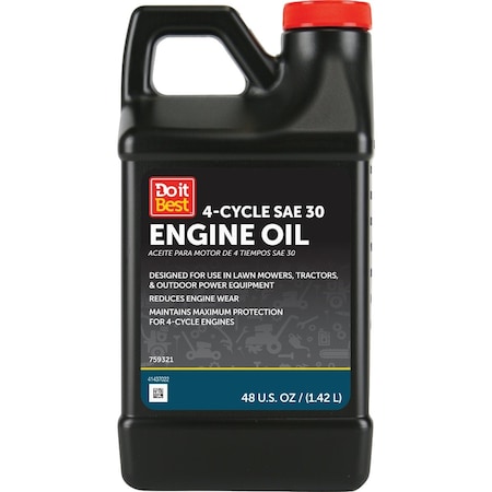 Do It Best 48 Oz. SAE 30 4-Cycle Engine Oil DBLM48S