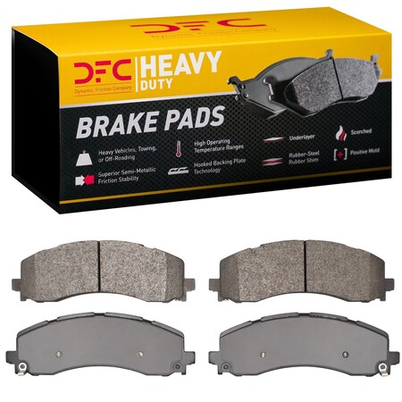 Dfc Heavy Duty, Disc Brake Pad Set, 1214-2225-00
