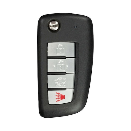 Aks Keys 2003 - 2012 Nissan Infiniti Flip Key 4 Buttons Fob FCC# KBRASTU15 - Aftermarket RC-NISSAN-65C
