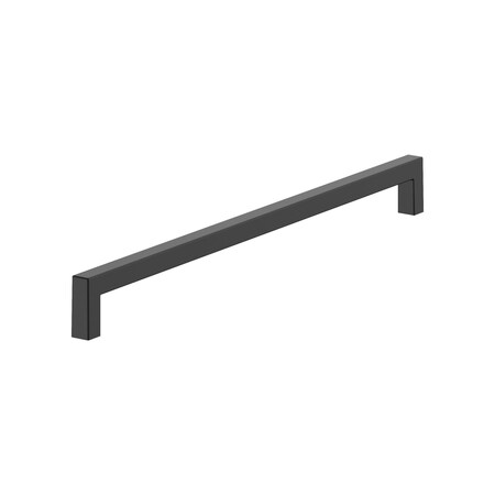 Amerock Monument 18 inch 457mm Center-to-Center Matte Black Appliance Pull BP54046FB