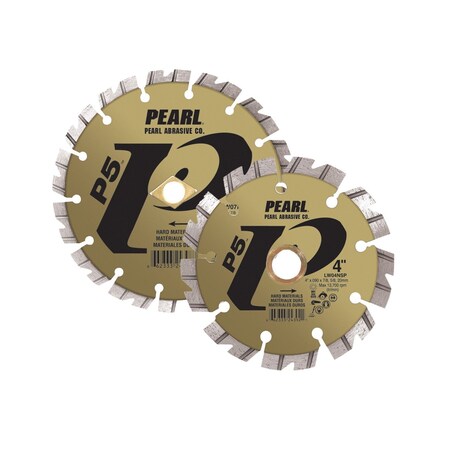 Pearl P5 Hard Materials Segmented Blade 10in x .100 x 1in, 5/8in LW10NSP