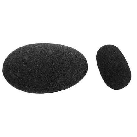 Banshee Foam Covers, 2 3/4 in H, 2 1/4 in W, Black IDHS-FOAM