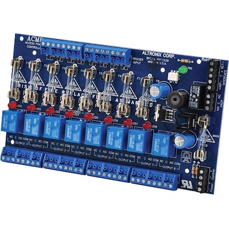 Altronix Access Power Controller 8 Fused Trigger ACM8