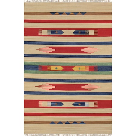 Pasargad 9 ft. x 12 ft. Anatolian Collection Hand-Woven Cotton Area Rug PBB-04 9x12