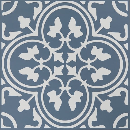 Home Impressions Blue Lorelin 12''x12'' Vinyl Floor Tile, 45 Sq. Ft./Box GM3