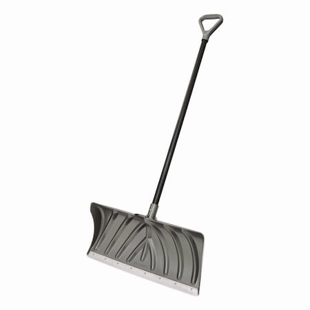 Suncast Steel Core Snow Pusher with Wear Strip, 24in Width x 57.55in Length SP2450