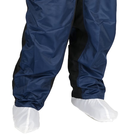 Uniform Technology Taffeta Shoe Cover with Adjustable Snaps CSC-60WH-3XL