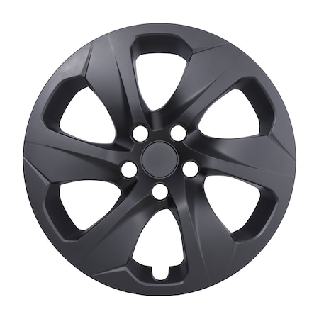 Altertrim 2019-2025 Toyota Rav4 17 in Hubcaps Wheel Rims Cover, (Blk Matte), 4PK CHB-5139-BP-17