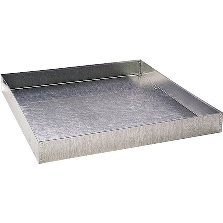 Little Giant Miller Dropping Pan, Transitional, Galvanized Steel ADP2424