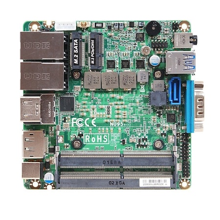 Jetway NU95-10210 Intel i5-10210U Quad Core CPU, NUC Motherboard w/Max. 64GB RAM, NUC JNU95-10210